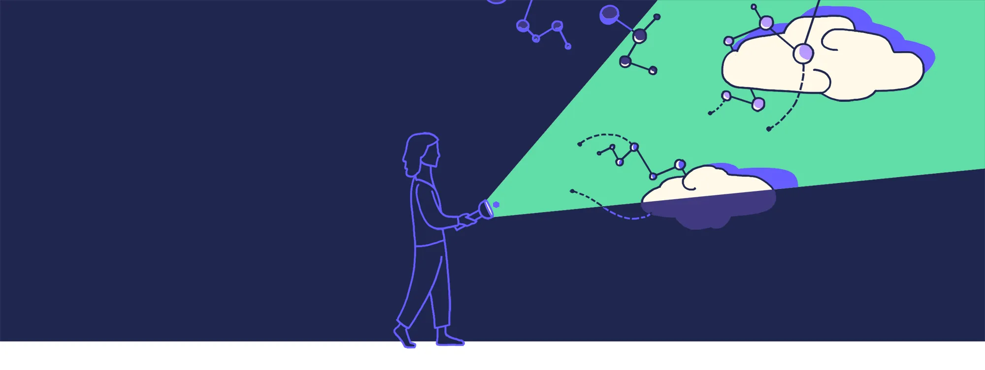 Notwendigkeit des Data Empowerments in diesen schwierigen Zeiten - Editorial Illustration