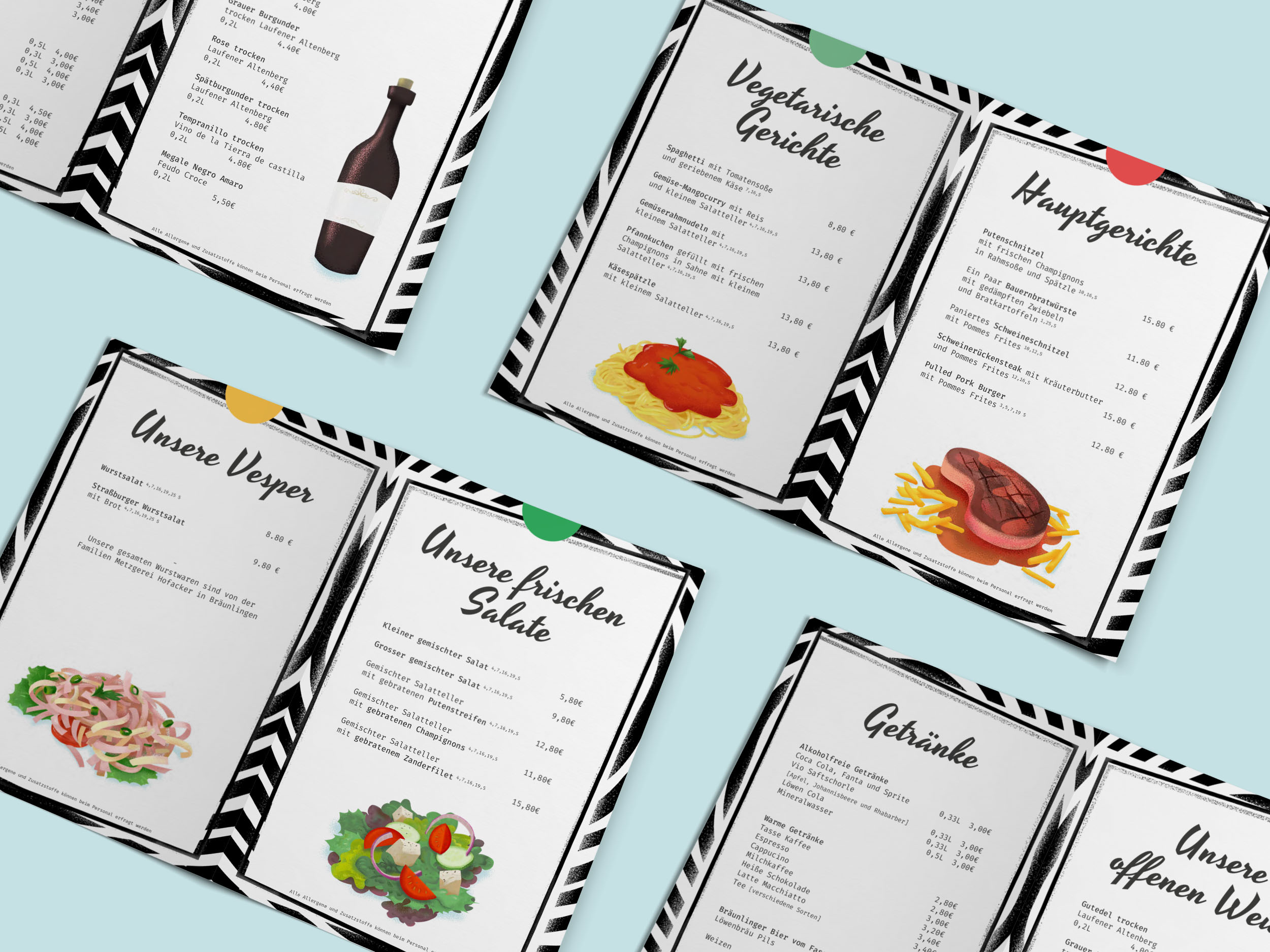 Speisekarte Kokoschinski