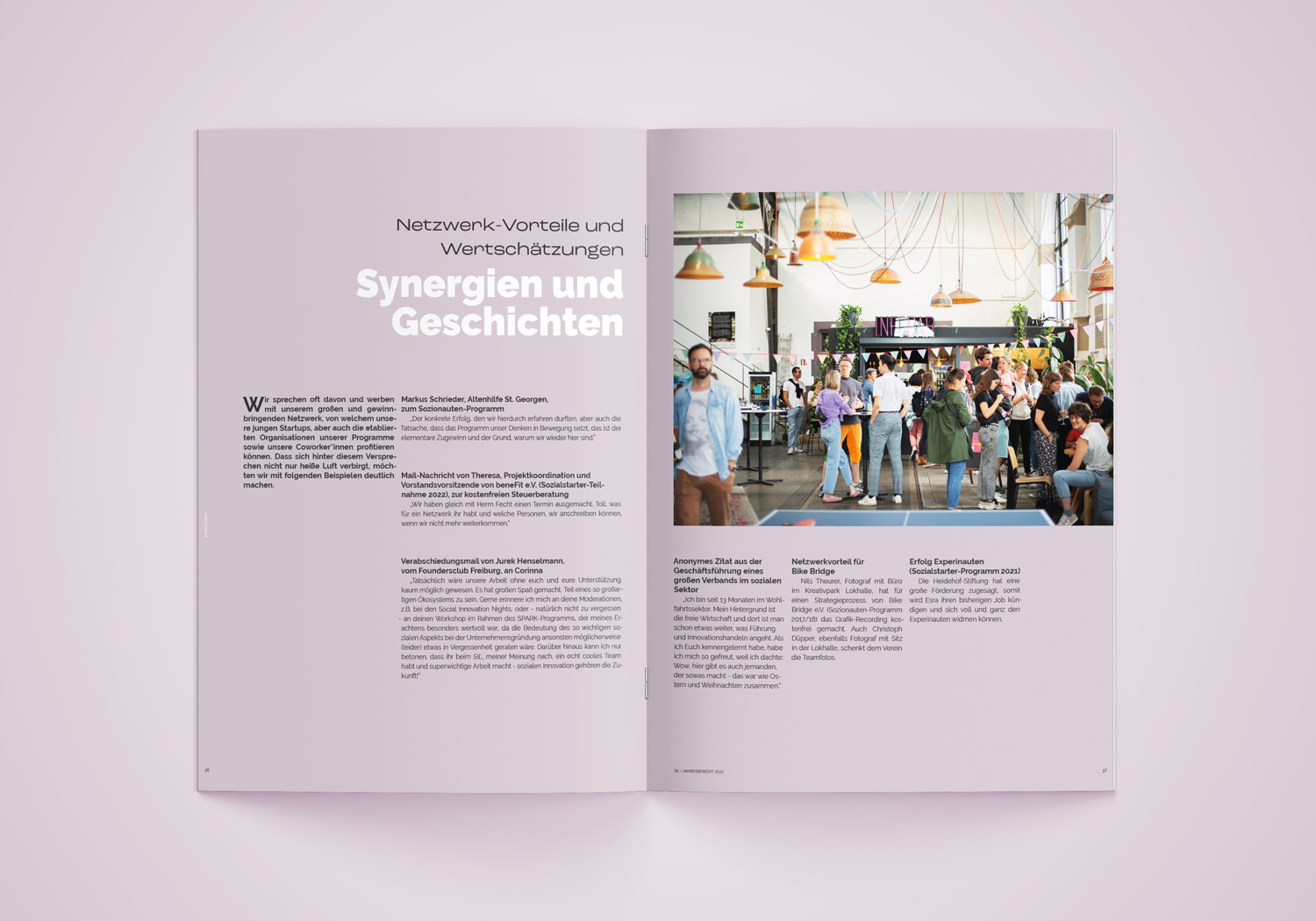 Social Innovation Lab – 'Synergie und Geschichten' Jahresbericht 2022