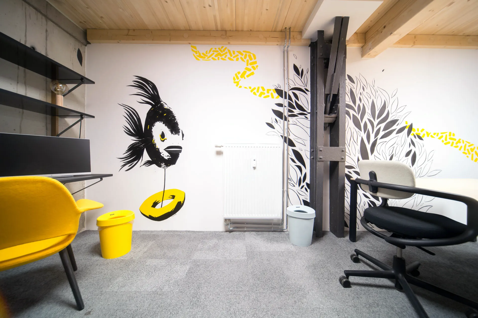 Wallart für den Kreativpark (Freiburg)